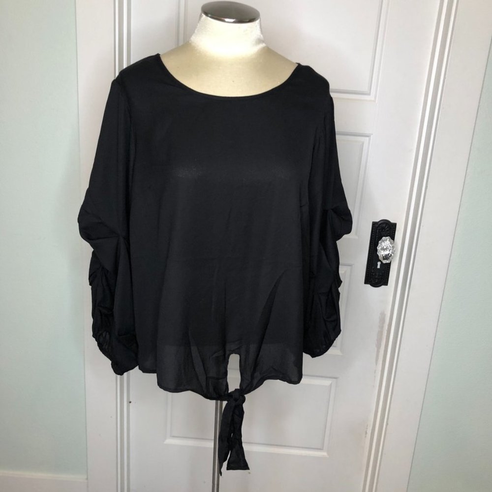 NWOT Midnight sky blouse sz1X